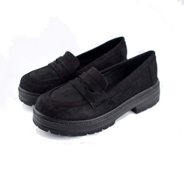 Chaussure pour femme 0160-1 daim ..........   derbie et chaussure femme Maroc